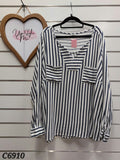Rivers L/S Top Navy/White -22