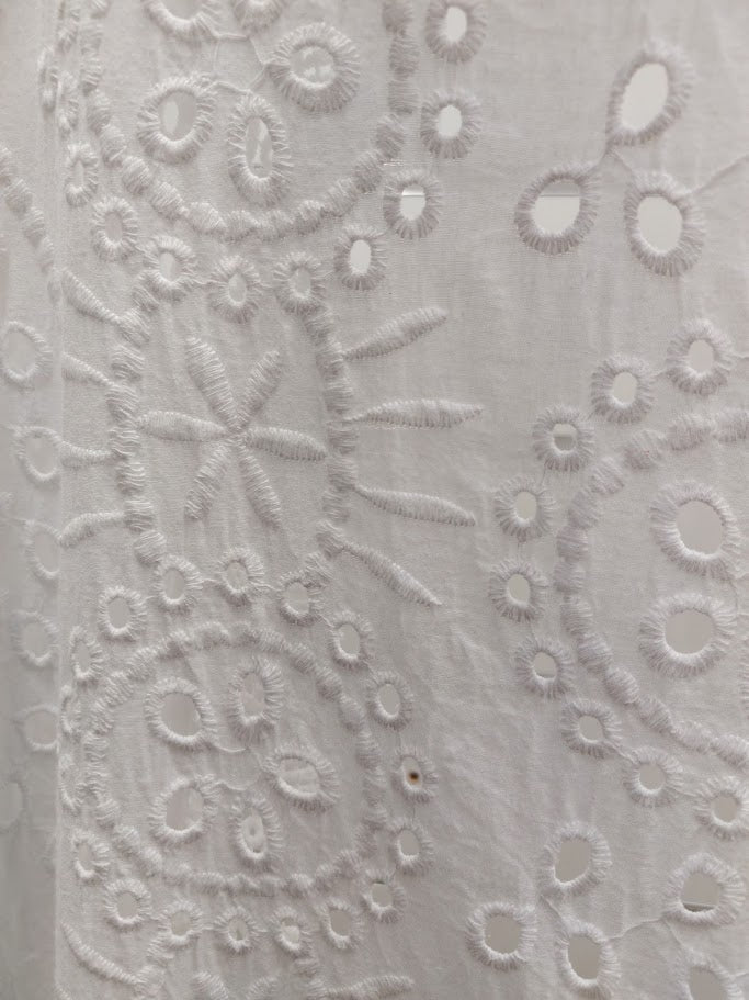 Shein White Lace Cardigan -L