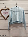 Light blue hoodie
