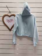 Light blue hoodie
