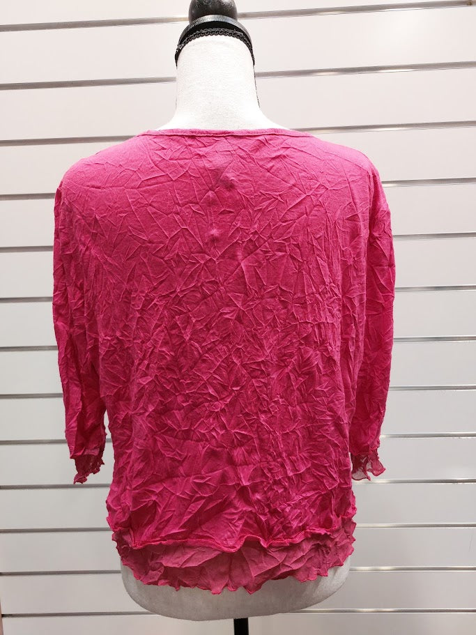 Berlin Rasberry cardigan -XL