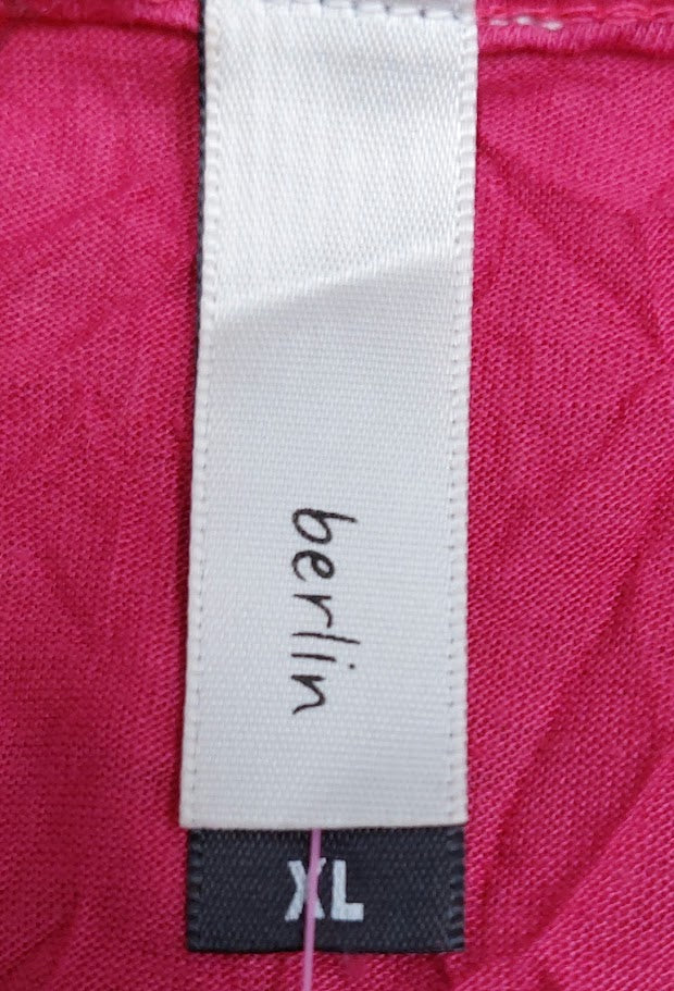 Berlin Rasberry cardigan -XL