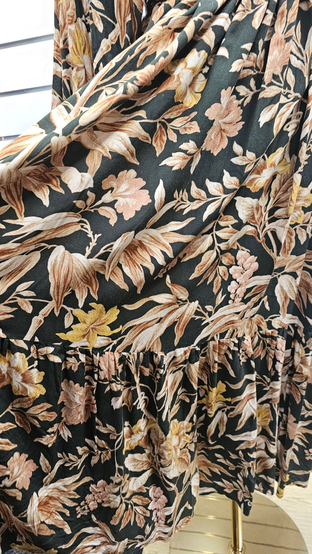 H&M Green Floral Dress - 10