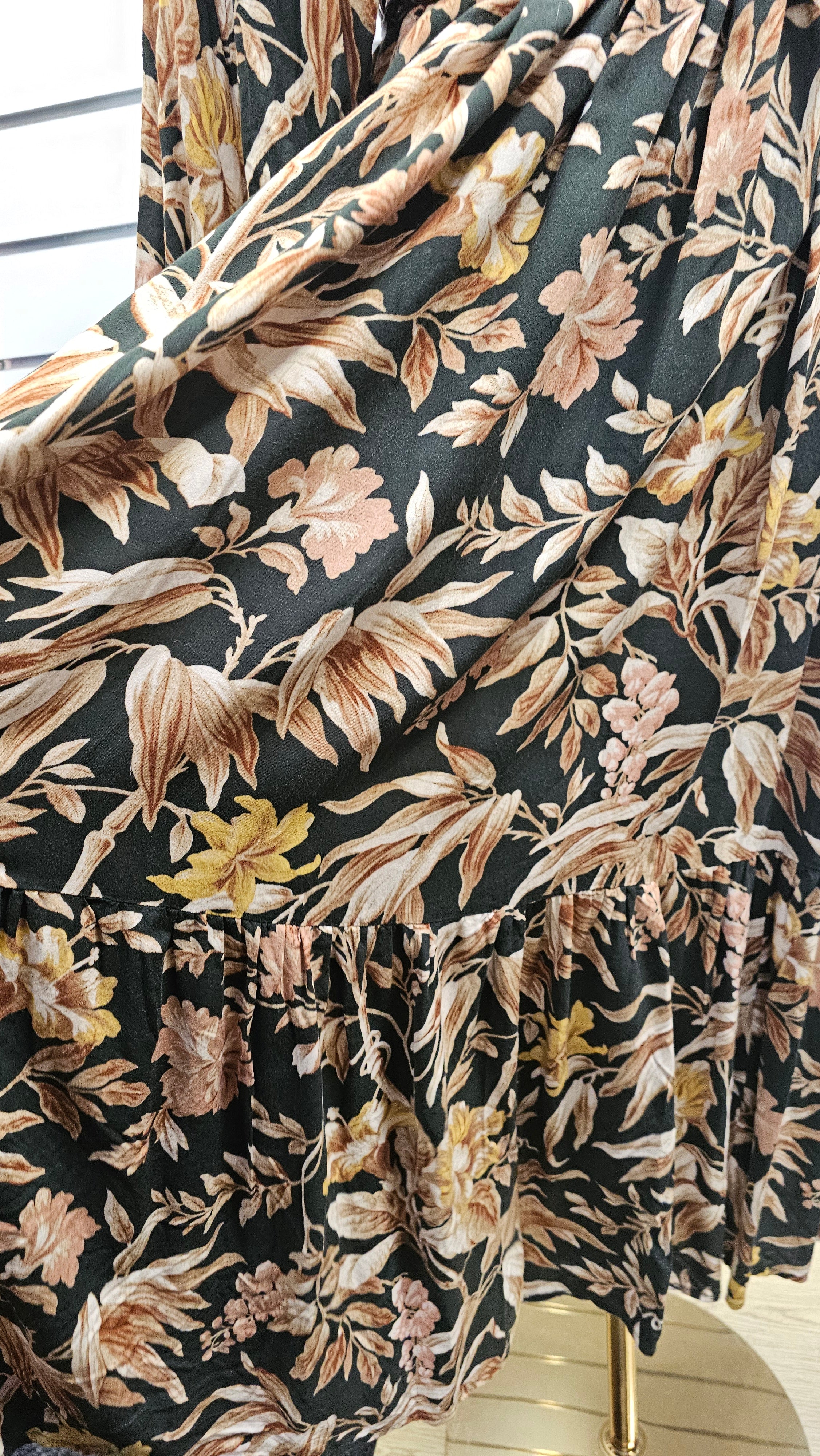 H&M Green Floral Dress - 10