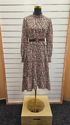 Decjuba Floral Layered Midi Dress - 12