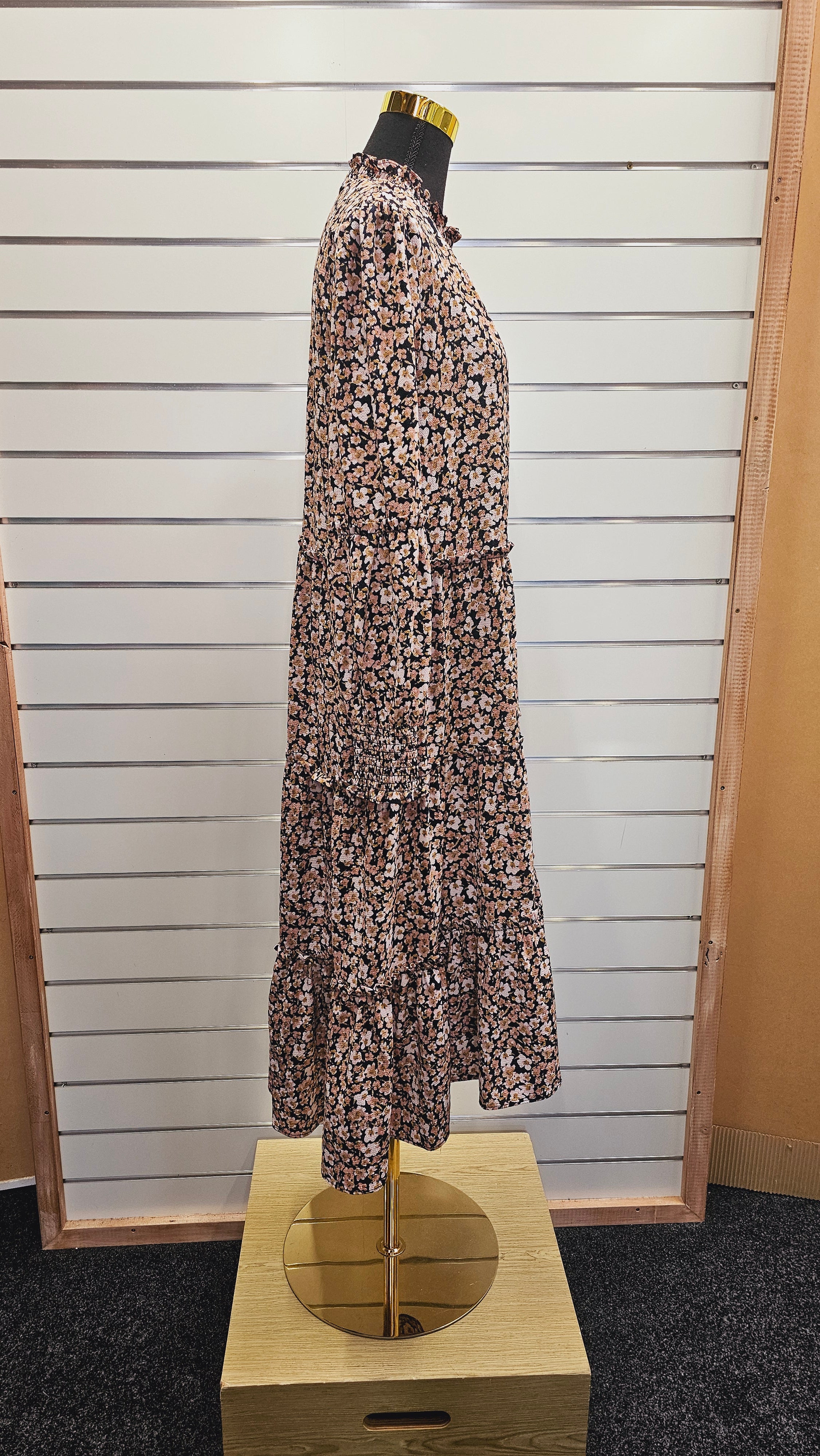 Decjuba Floral Layered Midi Dress - 12