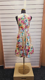 A-Line Floral Dress - 8