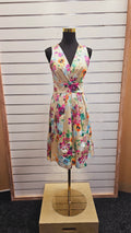 A-Line Floral Dress - 8