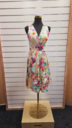 A-Line Floral Dress - 8