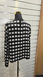 Cue Black & White Blouse - 10