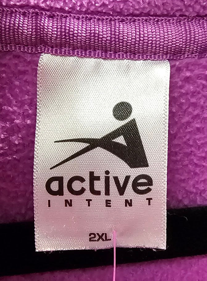 Active Intent purple hoodie- size 2XL