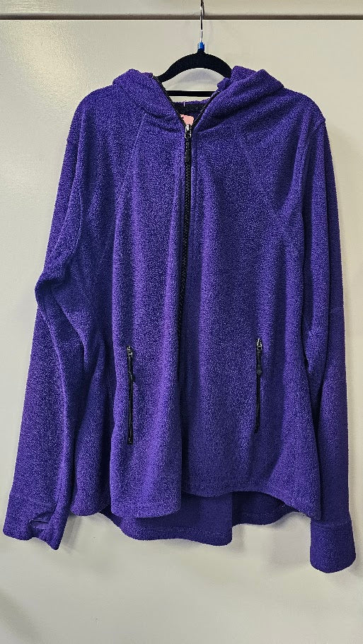 Active Intent dark purple hoodie- size 2XL