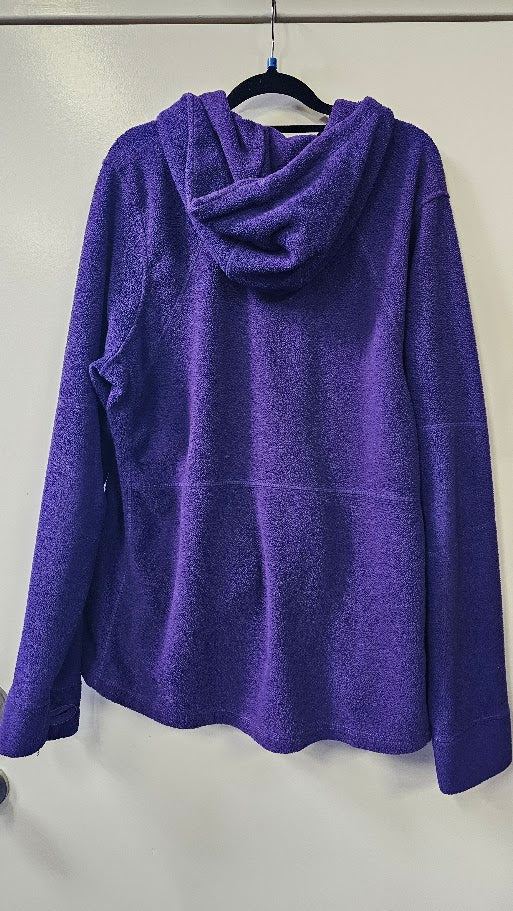 Active Intent dark purple hoodie- size 2XL