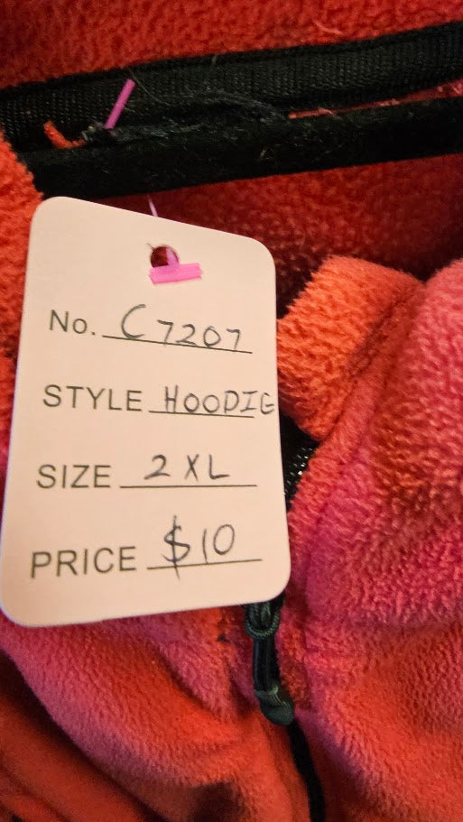 Active Intent red hoodie - size 2XL