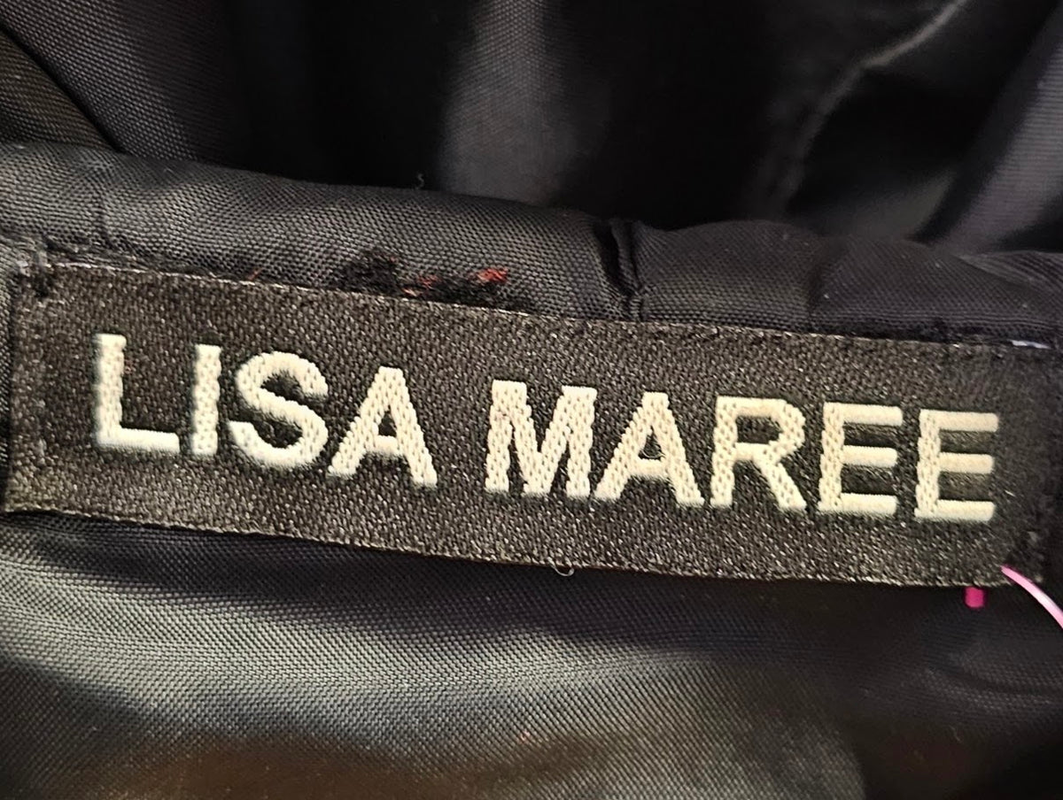 Lisa Maree black wool blend jacket - size M