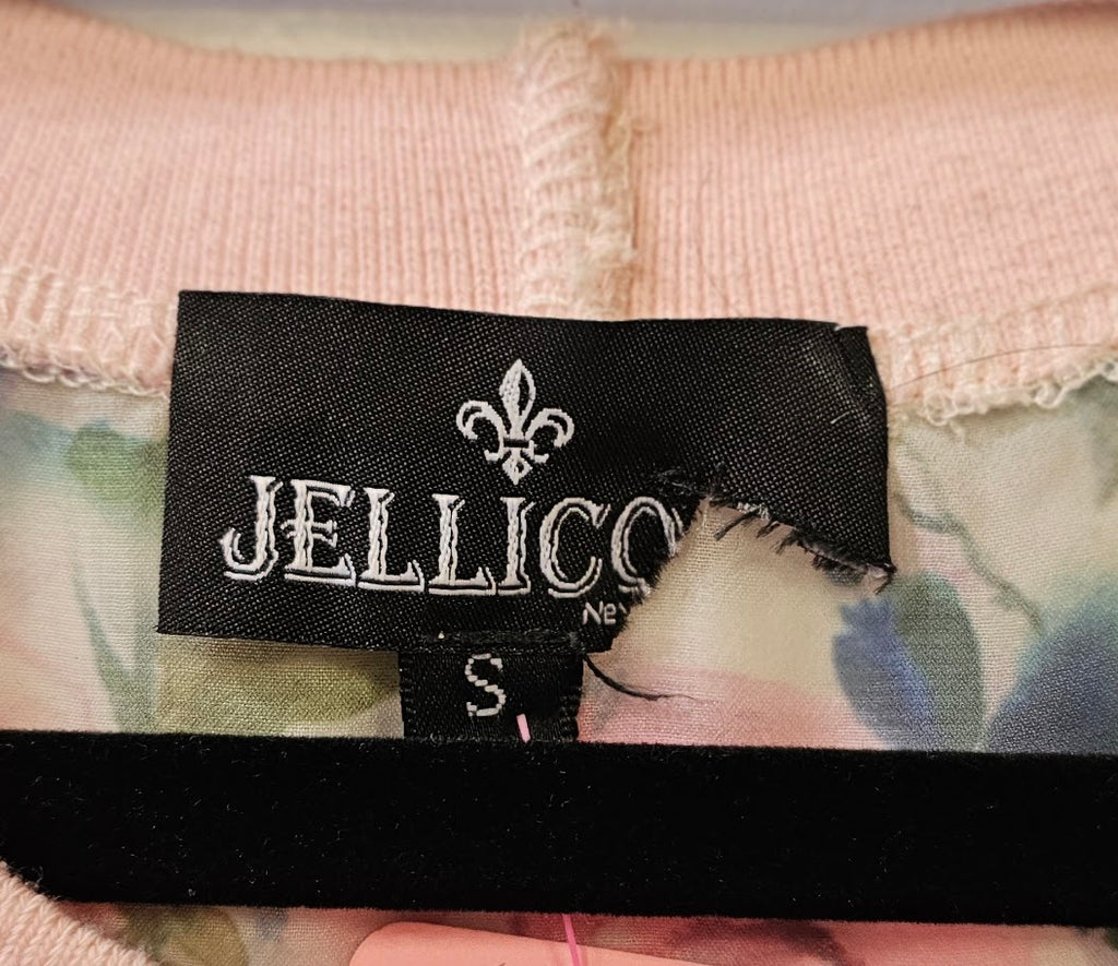 Jellicoe pink floral blouse - size S