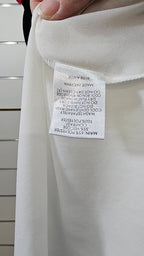 Decjuba Grey White Sleeveless Layered Top with Shimmer - LG