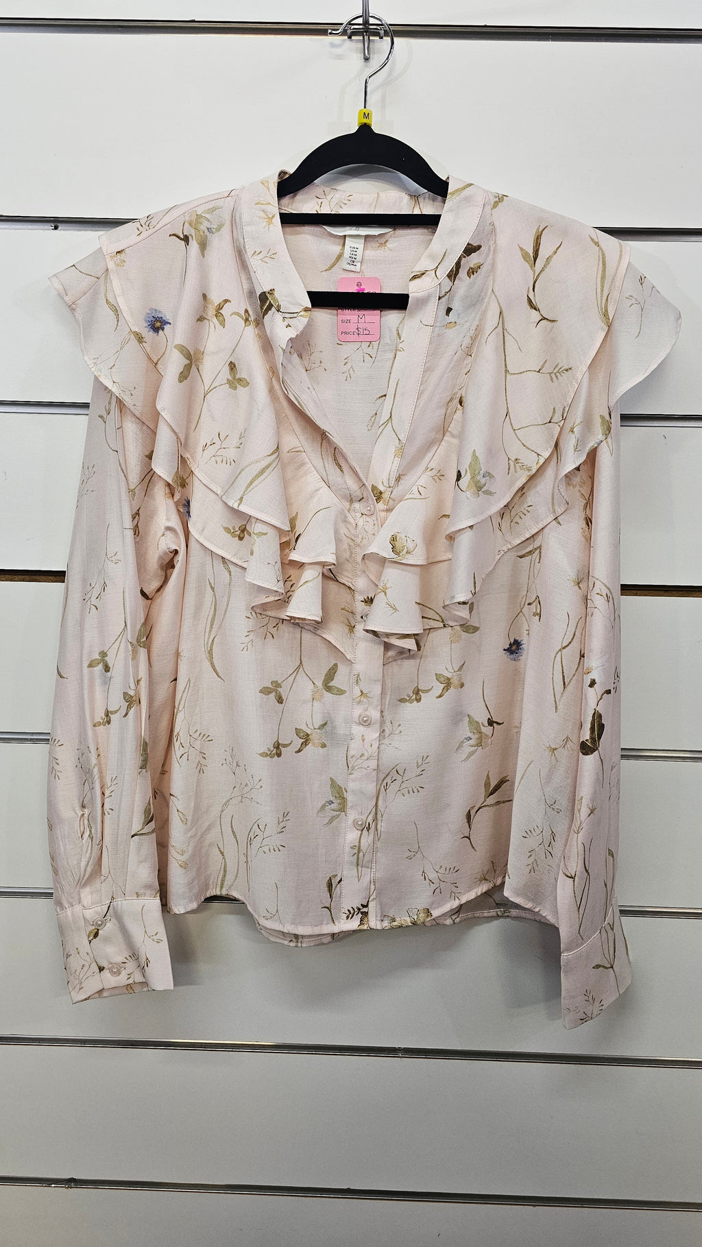H&M Floral Blouse - M