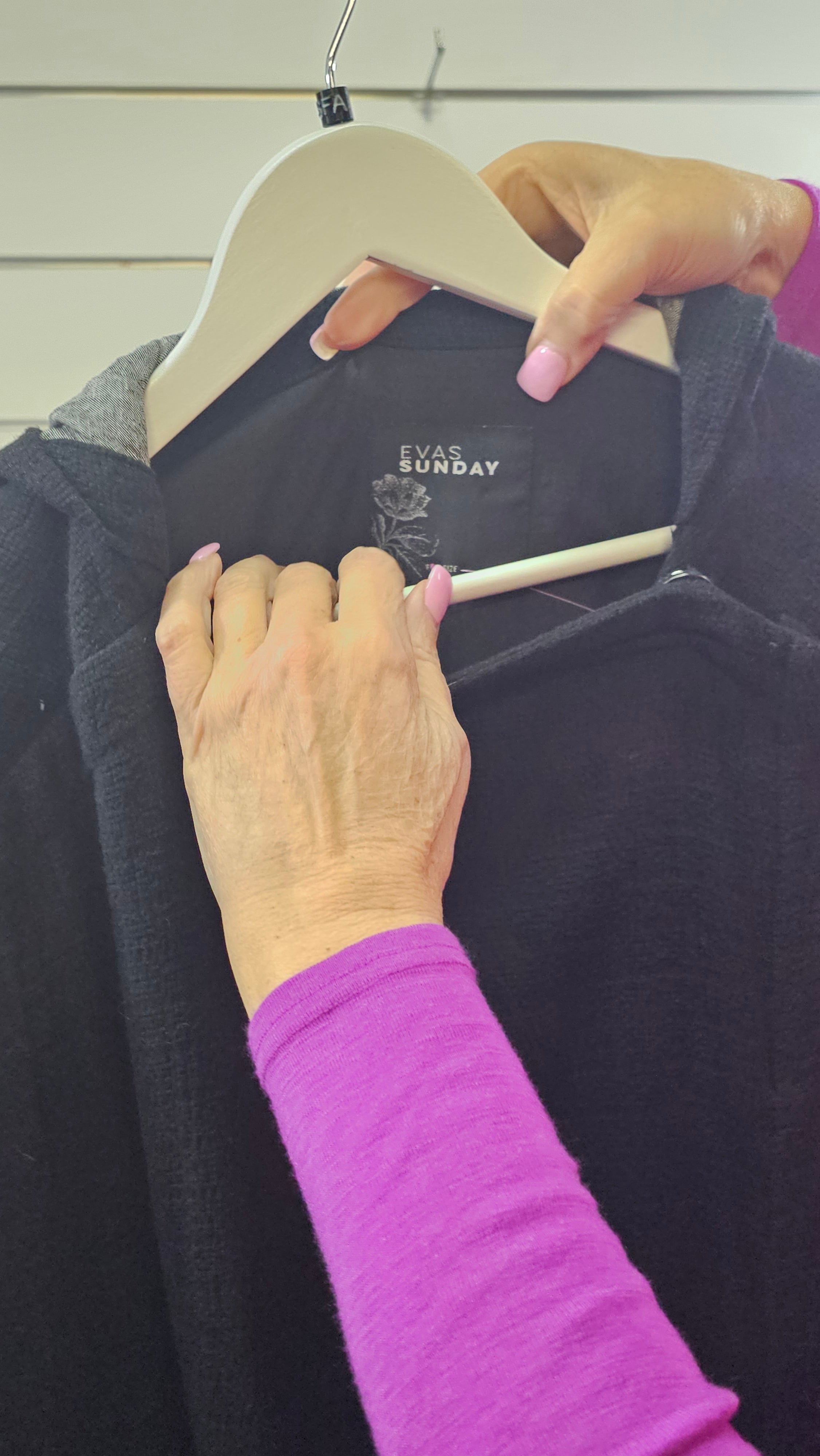 Evas Sunday Hooded Coat - OSFA
