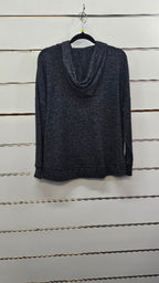 Anthem Dark Grey Hooded Jumper with Triangle Decal - MED