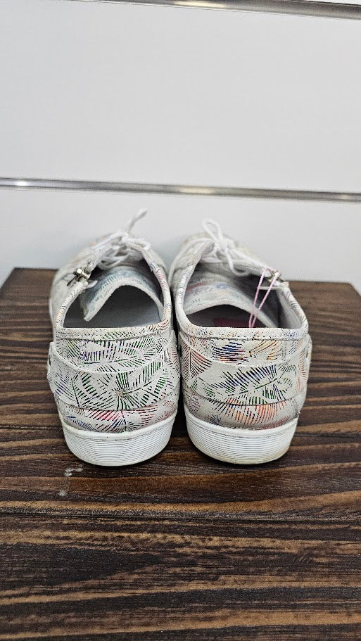Cabello Comfort Cream/Floral Sneaker - 39