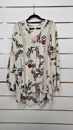 Halo & Hazard Boho Blouse - L