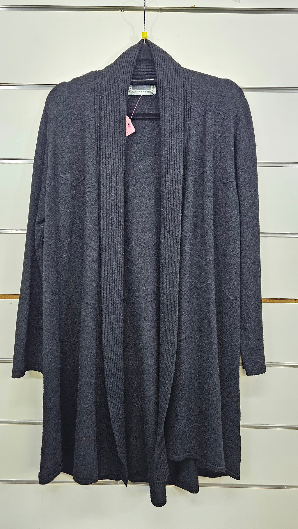 Black, Knit Cardigan – M