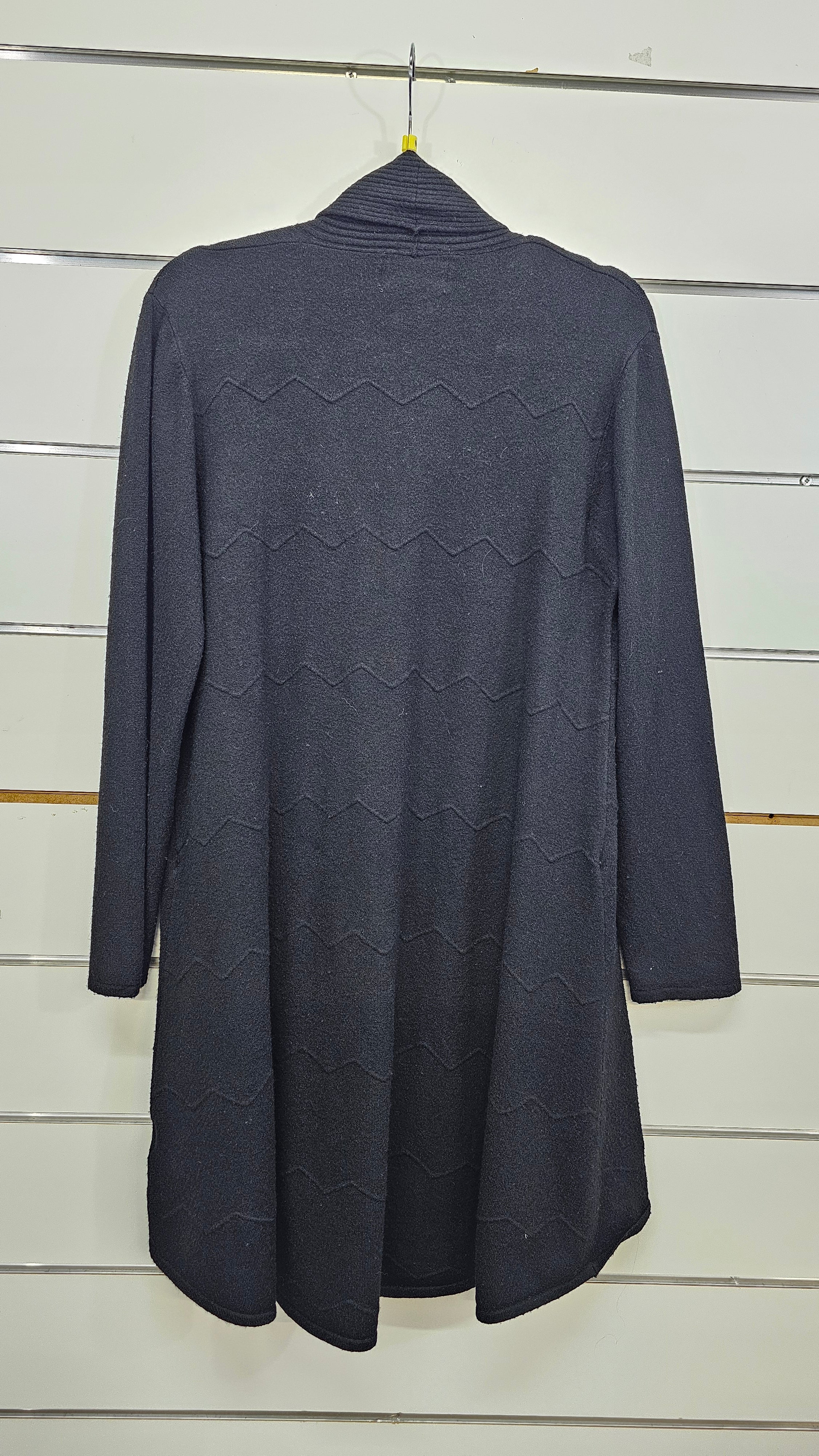 Black, Knit Cardigan – M