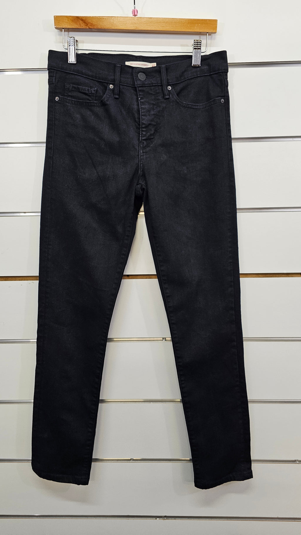 Levi's, Black, Skinny Jeans – 27