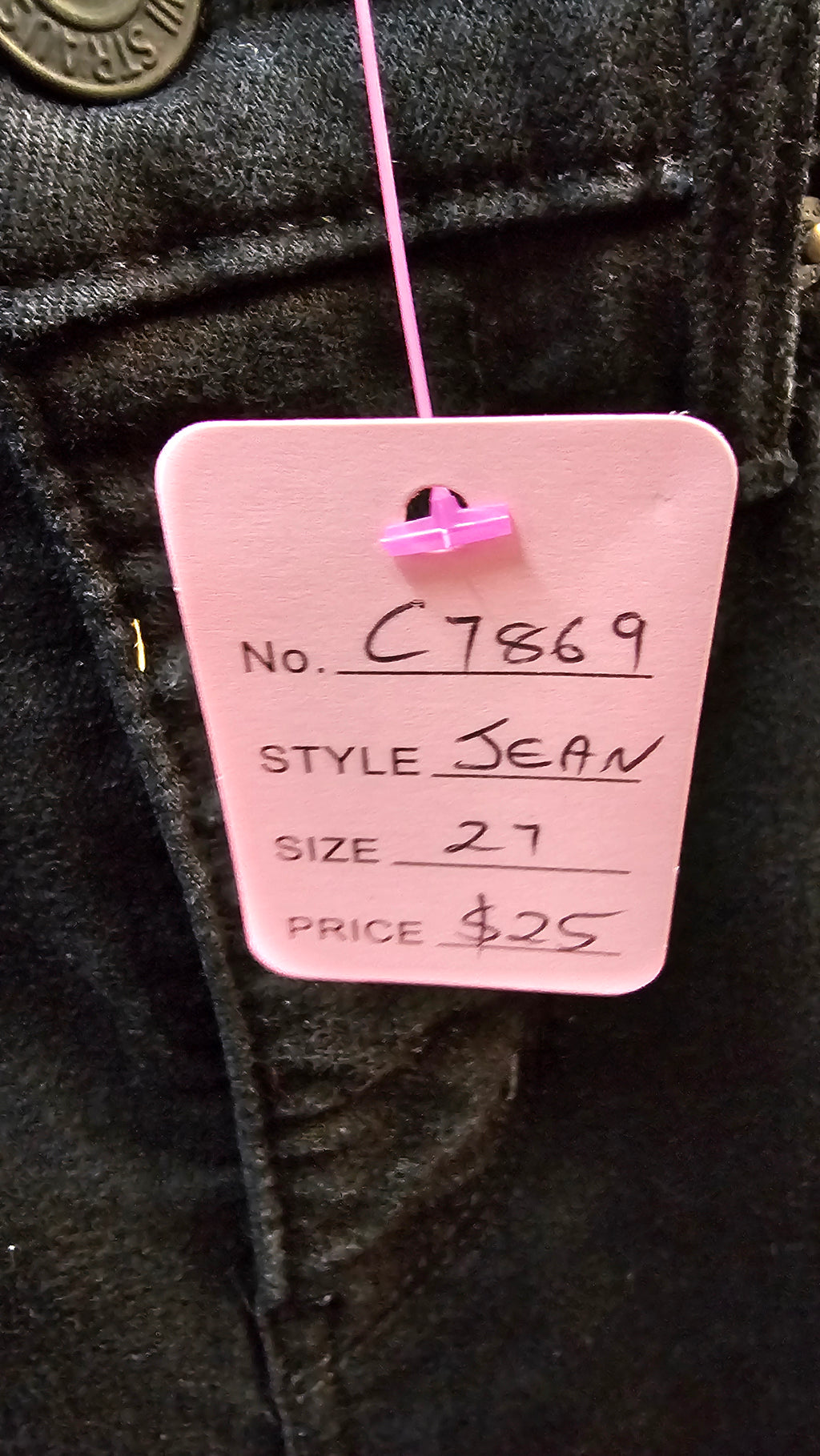 Levi's, Black, Skinny Jeans – 27