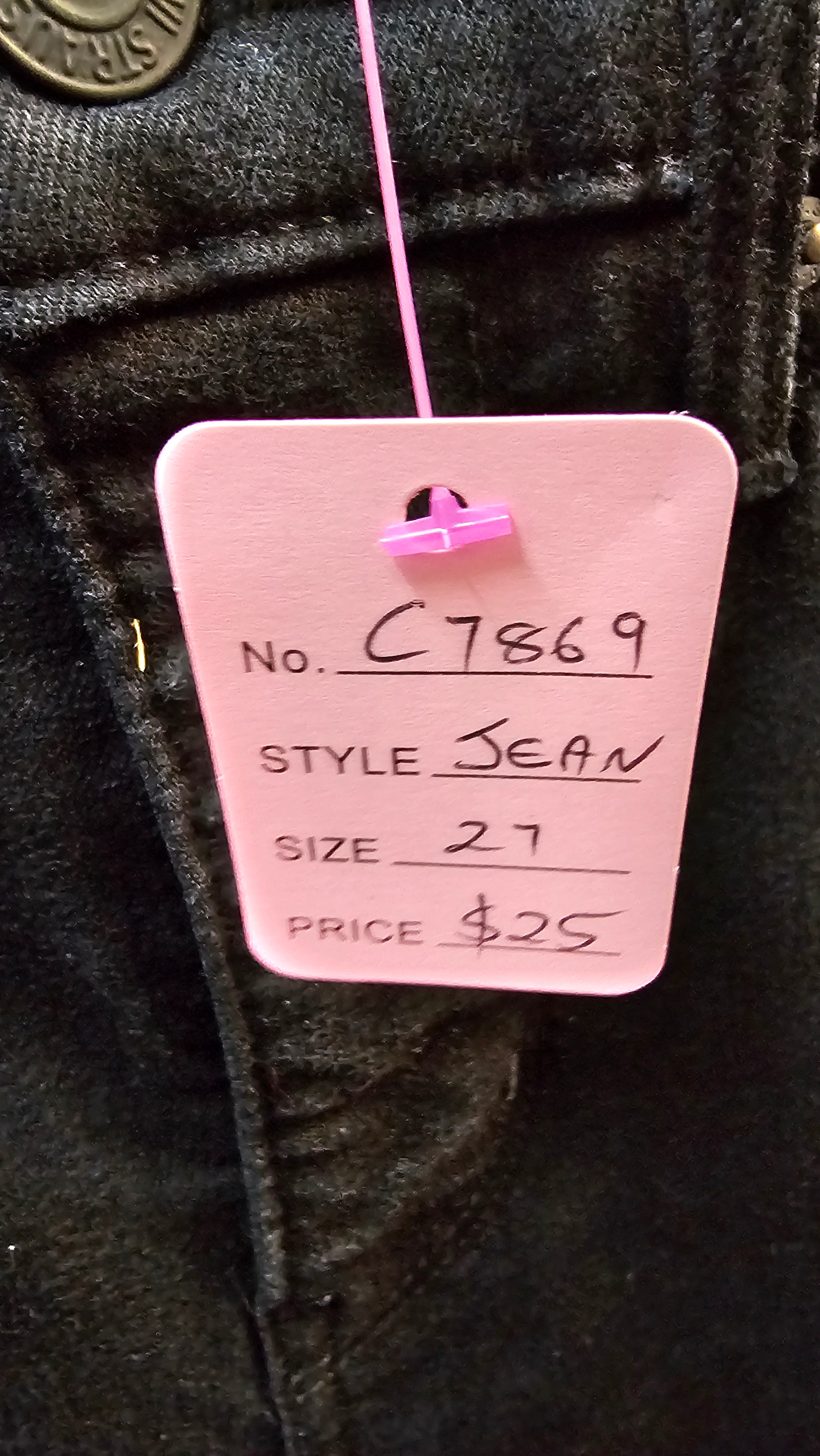 Levi's, Black, Skinny Jeans – 27