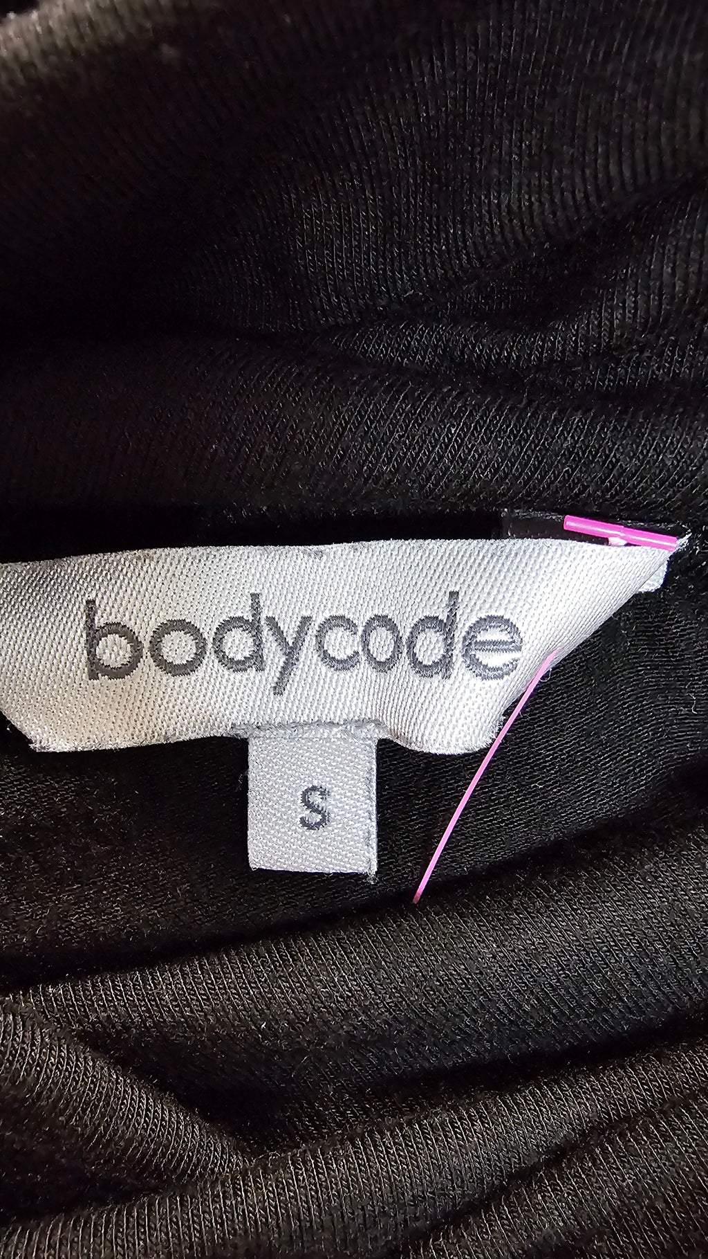 Bodycode, Black, Wide Band Fluted Skirt – S