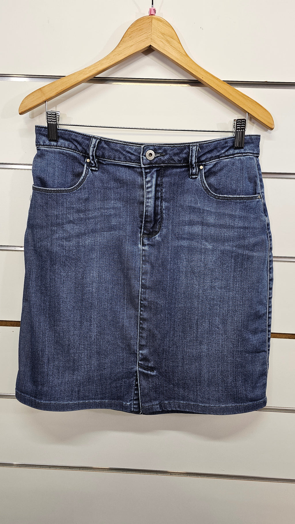 Max, Denim, Mini Denim Skirt – 10