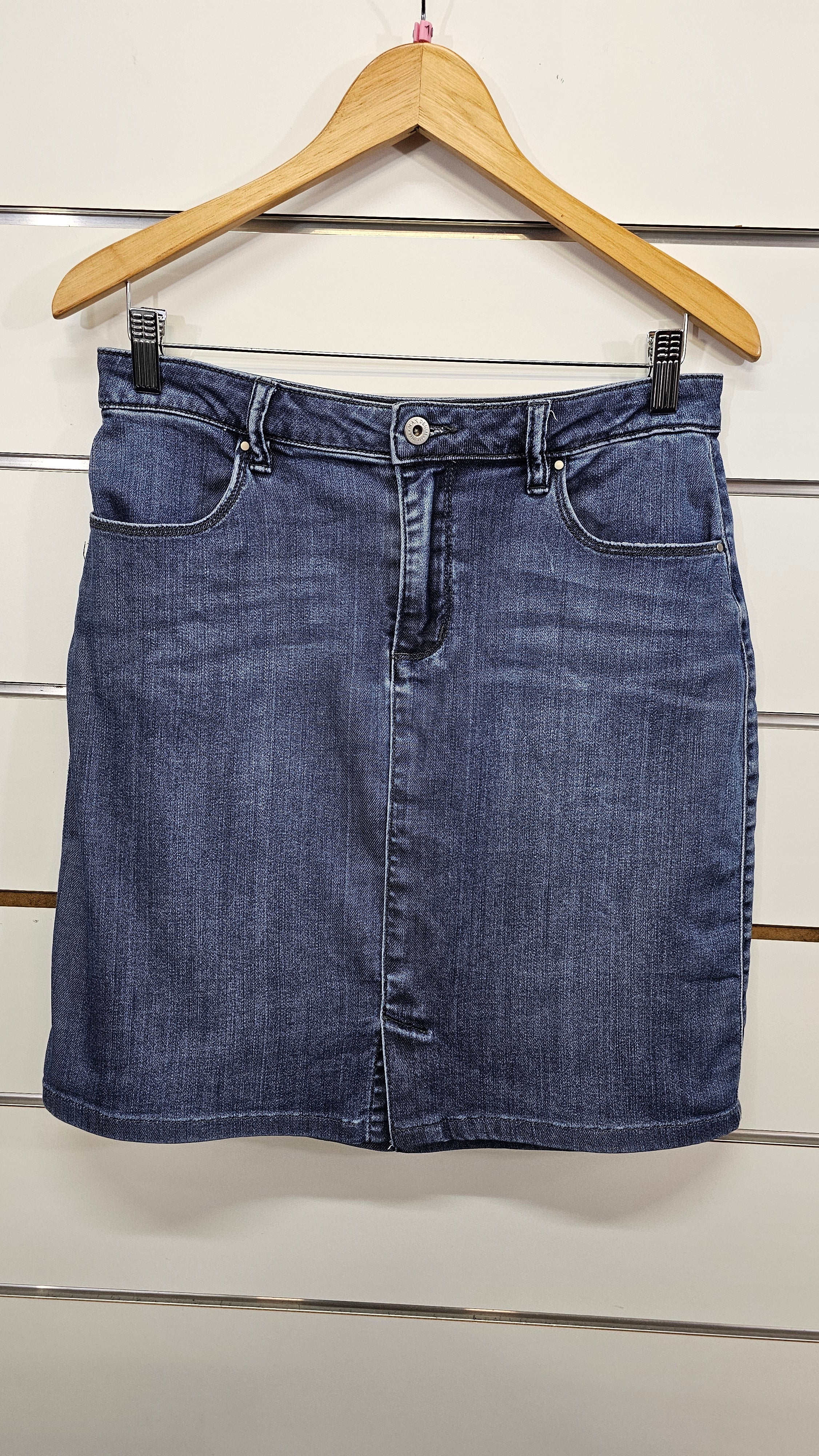 Max, Denim, Mini Denim Skirt – 10