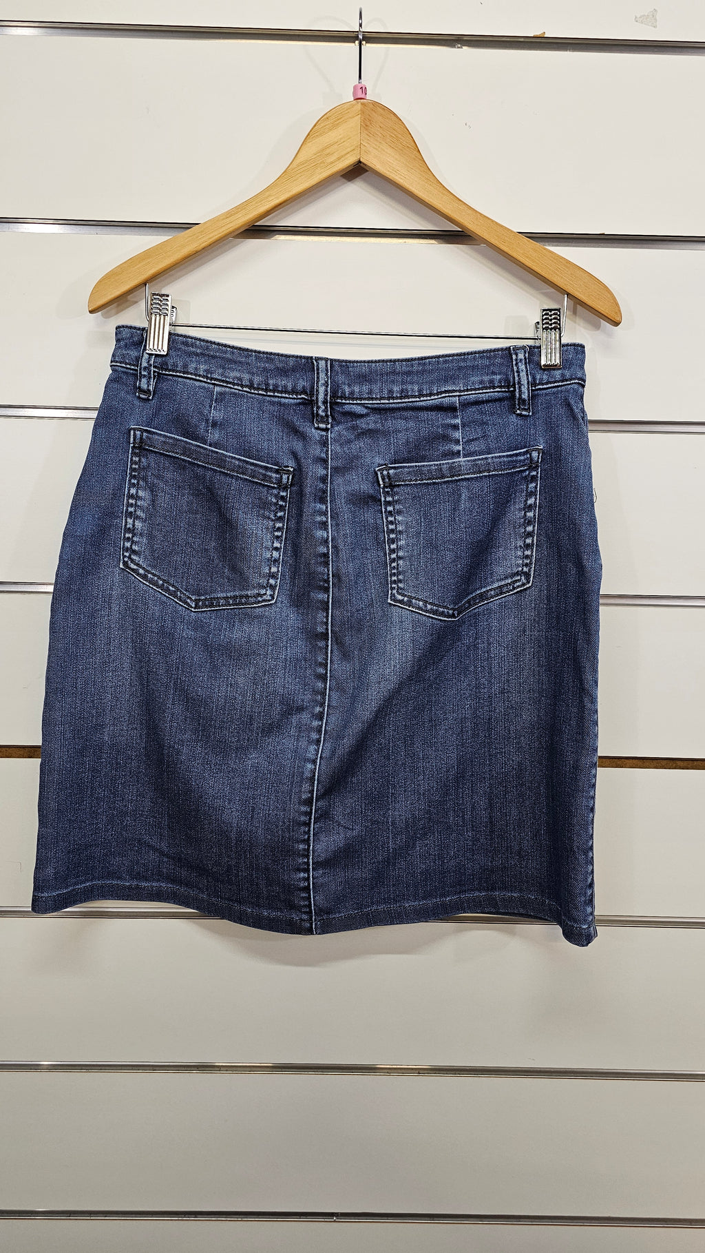 Max, Denim, Mini Denim Skirt – 10