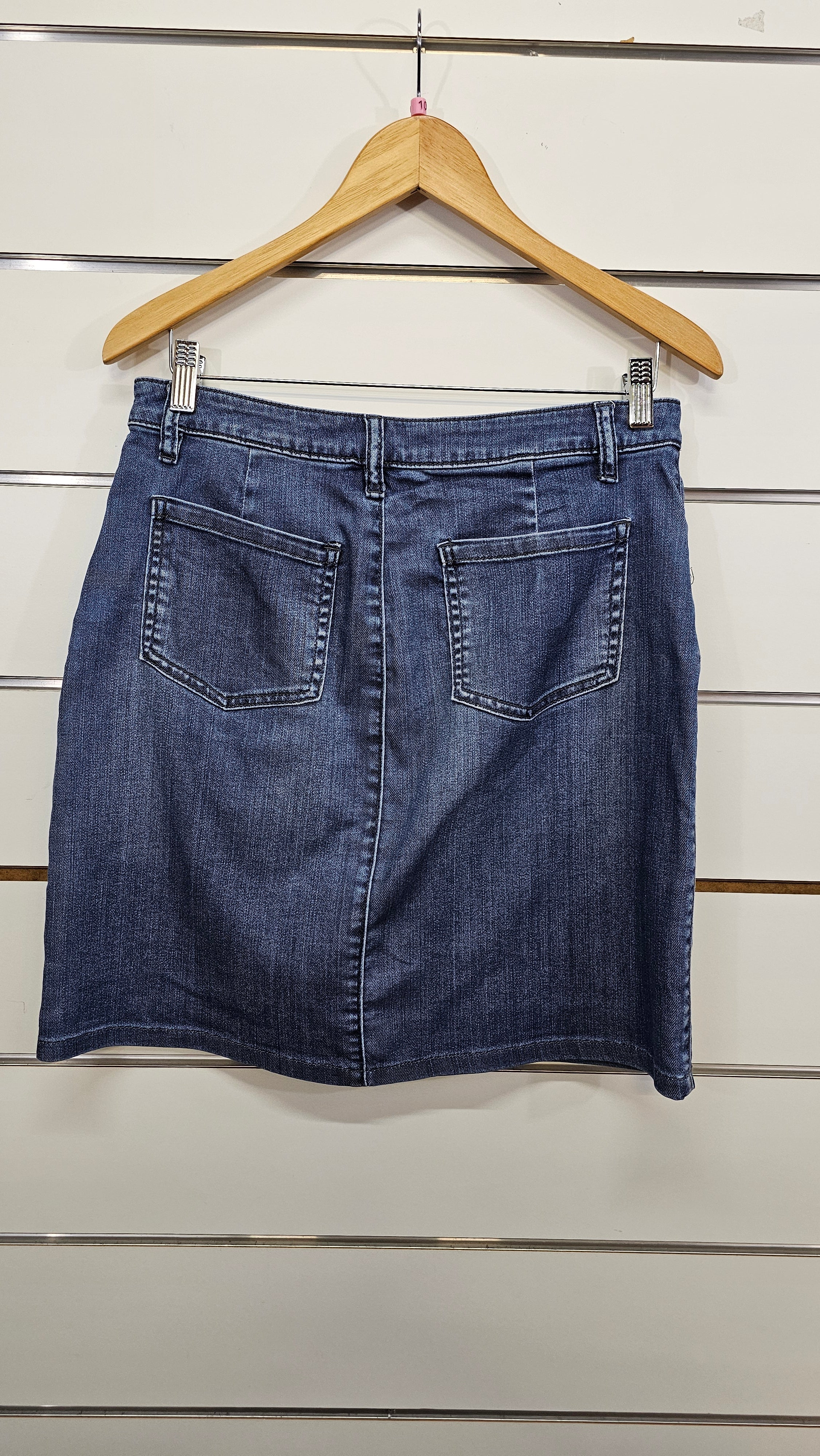 Max, Denim, Mini Denim Skirt – 10