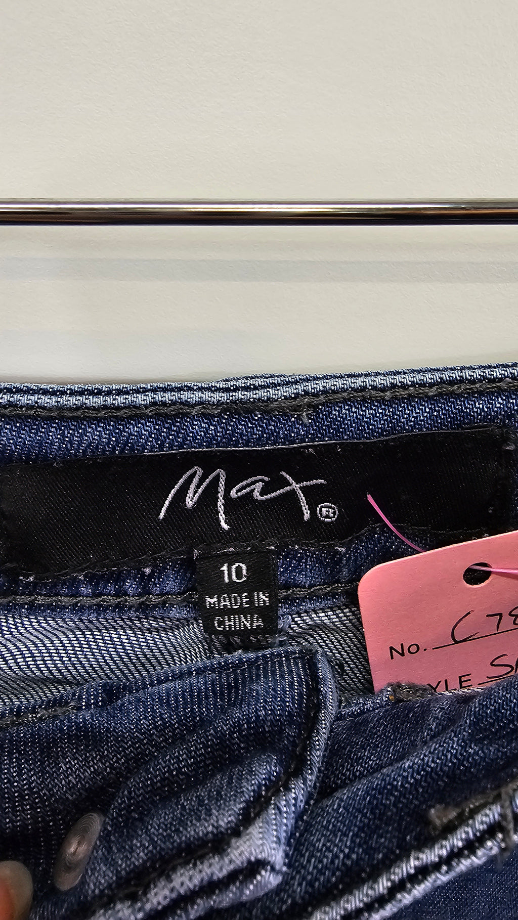 Max, Denim, Mini Denim Skirt – 10