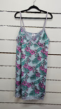 H&H Turquoise Floral Nightie - 2XL