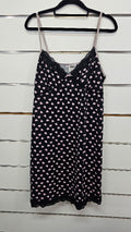 H&H Black/Pink Strap Nightie - 2XL