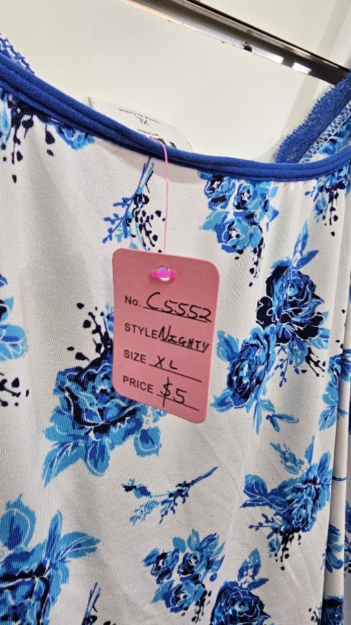 H&H Blue Strap Nightie -XL