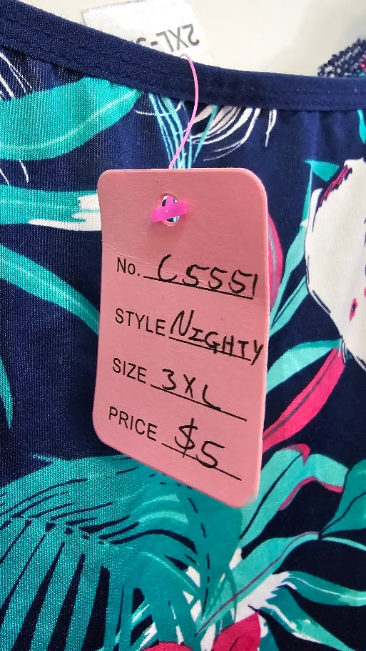H&H Floral Nightie - 3XL