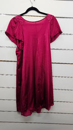 Hot Pink Satin Nightie