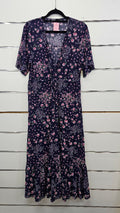 Gloss By Shine On Navy Floral Dress - 10