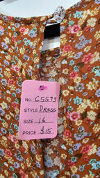 Carly Harris Floral Dress - 16