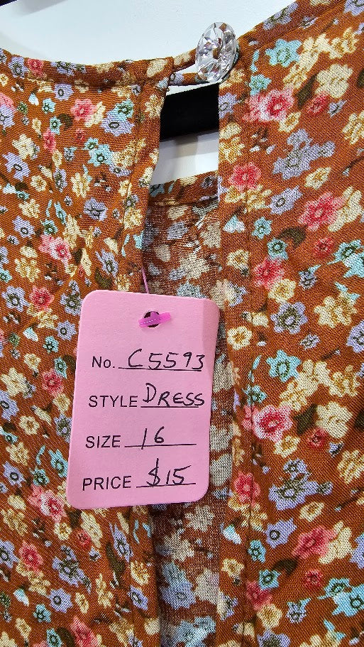 Carly Harris Floral Dress - 16