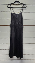 Otto Made Black Dress Thin Straps -12