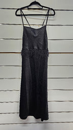Otto Made Black Dress Thin Straps -12