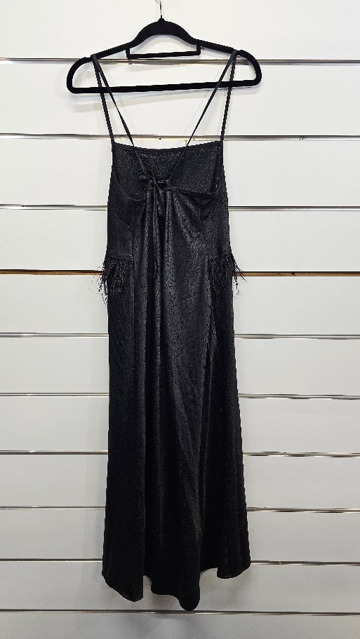 Otto Made Black Dress Thin Straps -12