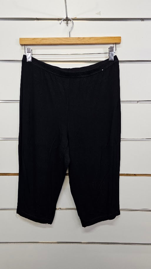 City Collection Black Leggings - L