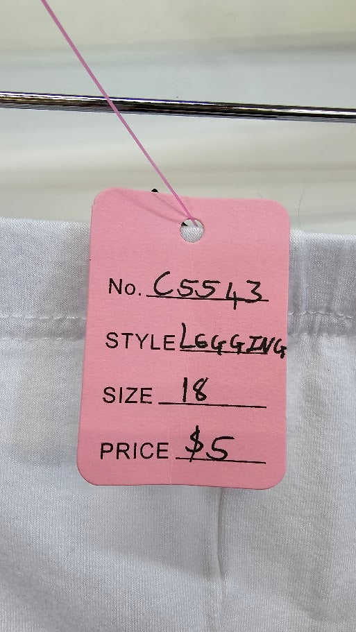 White Merric Leggings - 18